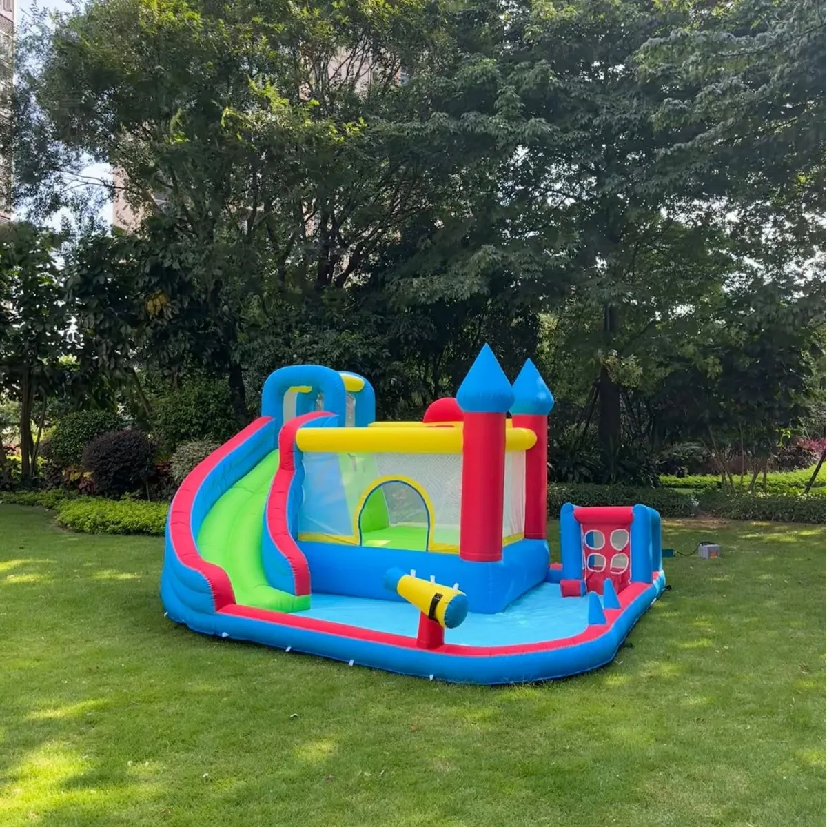 

Inflatable Castle Slide Trampoline Water Type Inflatable Castle Slide Combination Children's Inflatable Castle Indoor and Outdoo