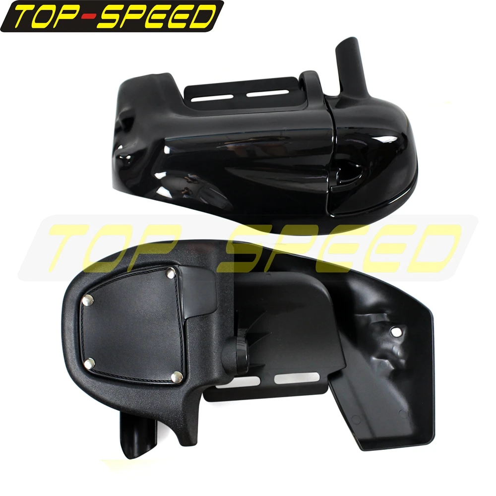 For Harley Touring FLHT FLHTCU FLHRC Electra Glide Road Glide Ultra Limited Motorcycle Side Painted Leg Lower Fairing Gloves Box