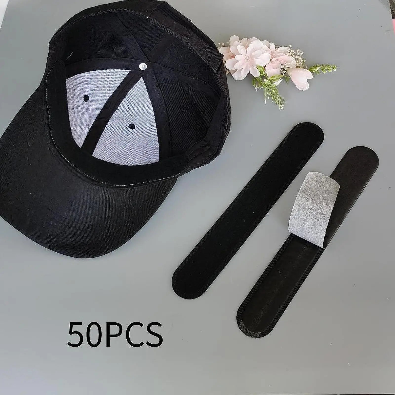 Hat Sweat Liner Non Woven for Hats and Collar Protector Cap Sweat Guard for Golfing Hard Hat Baseball Caps Sun Hats Outdoor view 6
