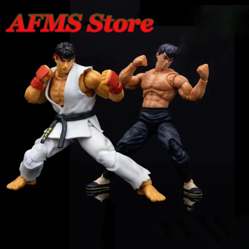 

Jada Toys 1/12 Men Soldier Ryu Boxer Street Boxer Classic Japanese Arcade Fighting Game Dolls 6Inch Action Figure Model Toys