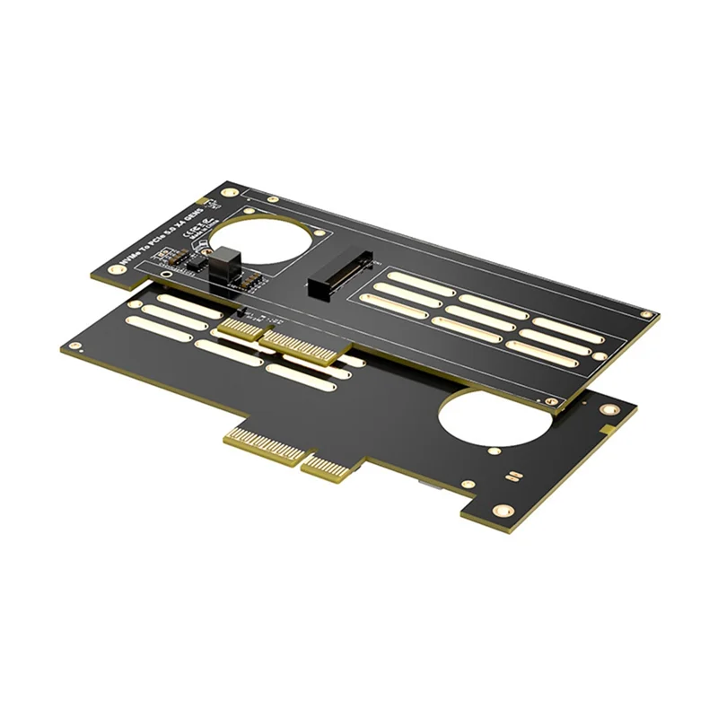 

GO-PCIE 5.0 4X SSD-конвертер PCI-E 5.0 X4 NVME адаптер Pcie5.0 Nvme адаптер для ПК компьютера