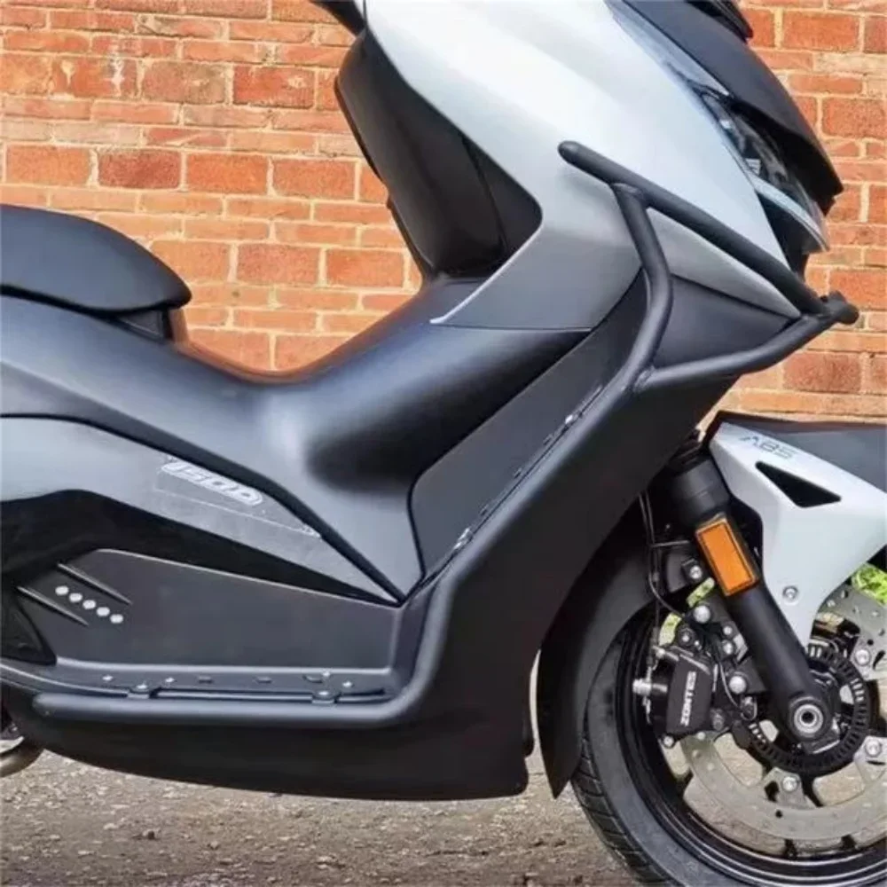 Parachoques delanteros y traseros, tubo de escape trasero, parachoques protector, parachoques anticaída modificado para ZONTES 150D 350D 150d 350d