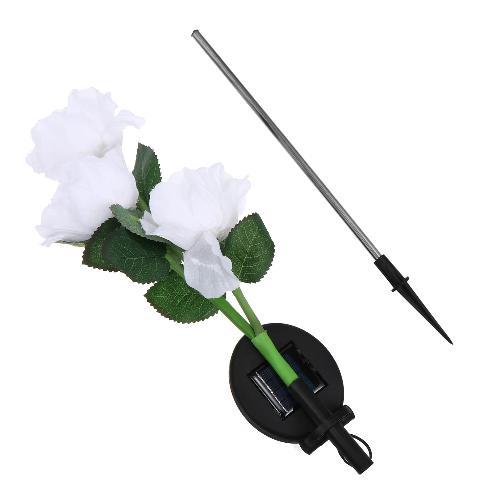 

LED Roses Garden Decoration Solar Powered Flowers Patio Light Lights Lawn Decorative
