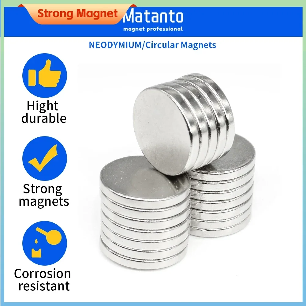 

5/10/20/50/100/200PCS 14*2 mm Thin Neodymium Magnets Strong 14mmx2mm Permanent Round Magnet 14*2mm Powerful N35 Magnetic magnet