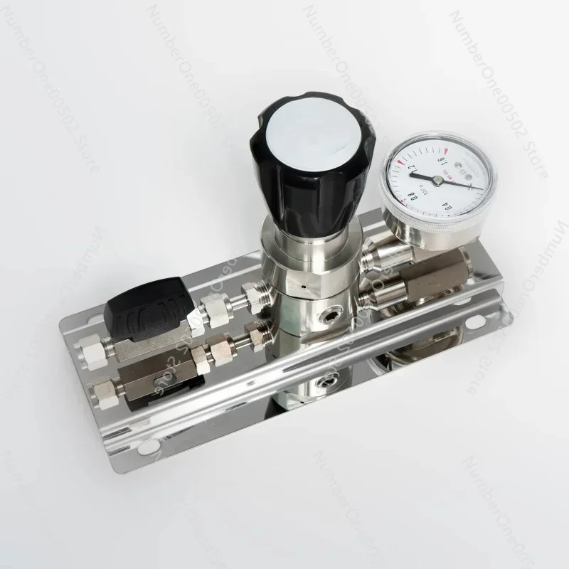 316L stainless steel pressure reducing valve end point two-stage ball valve control panel one in and one out