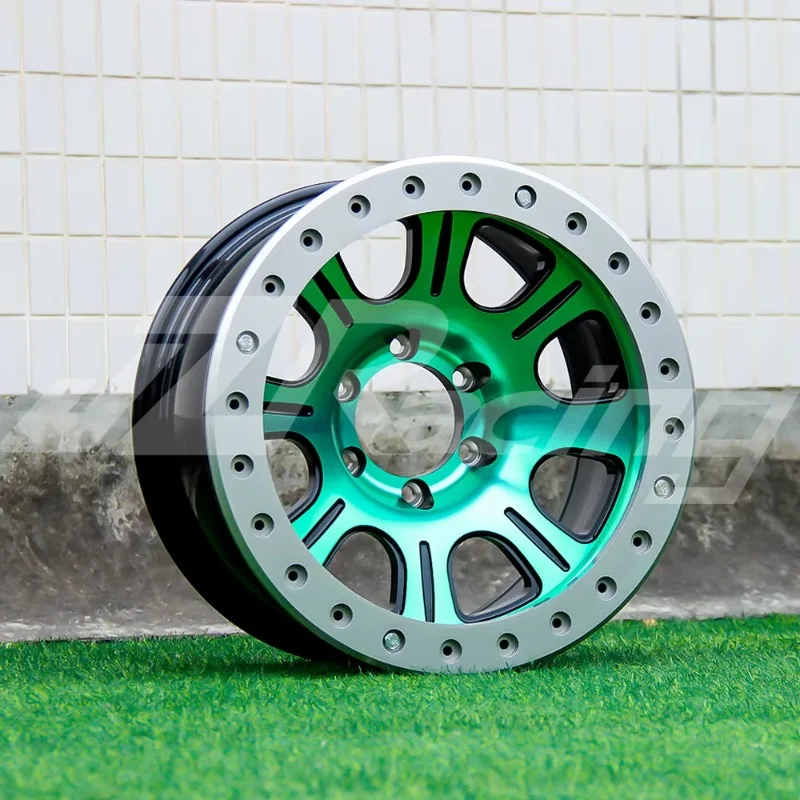 Custom Forged 4X4 Off-road Real Beadlock Wheels 6x139.7 SIZE 17x9J ET-30mm for Y60/61 Passenger Car Wheels W166 X156