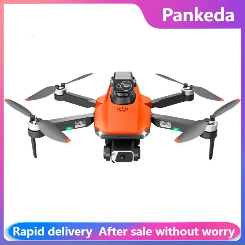 RC كوادكوبتر للكبار RG109 MAX الطائرة بدون طيار GPS المهنية 4K HD كاميرا مزدوجة فرش السيارات FPV تجنب العوائق العودة الذكية