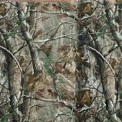 Camouflage Fabric Black Large Tree Biomimetic Camouflage Clothing Cloth Apparel Sewing Fabrics By The Meter
