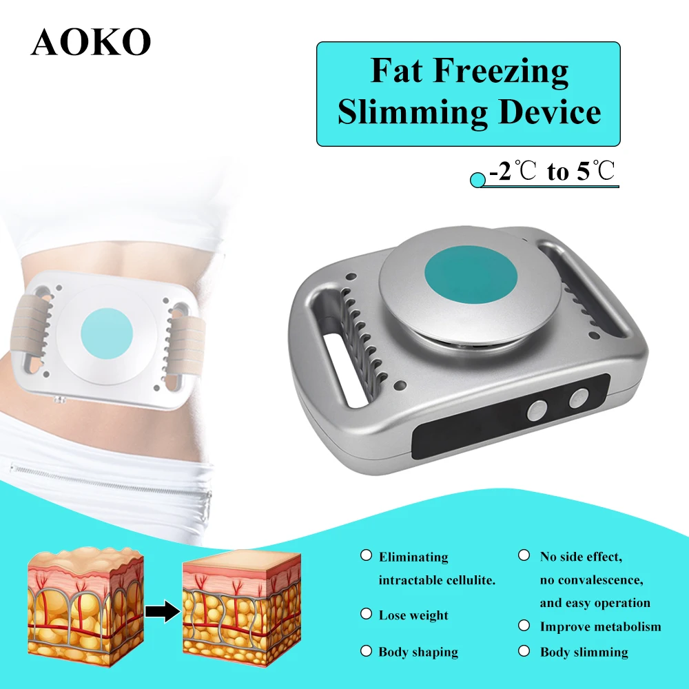 

AOKO Fat Freeze Body Slimming Beauty Machine Anti-Cellulite Dissolve Fat Freezing Apparatus Home Use Cold Therapy Body Shaping