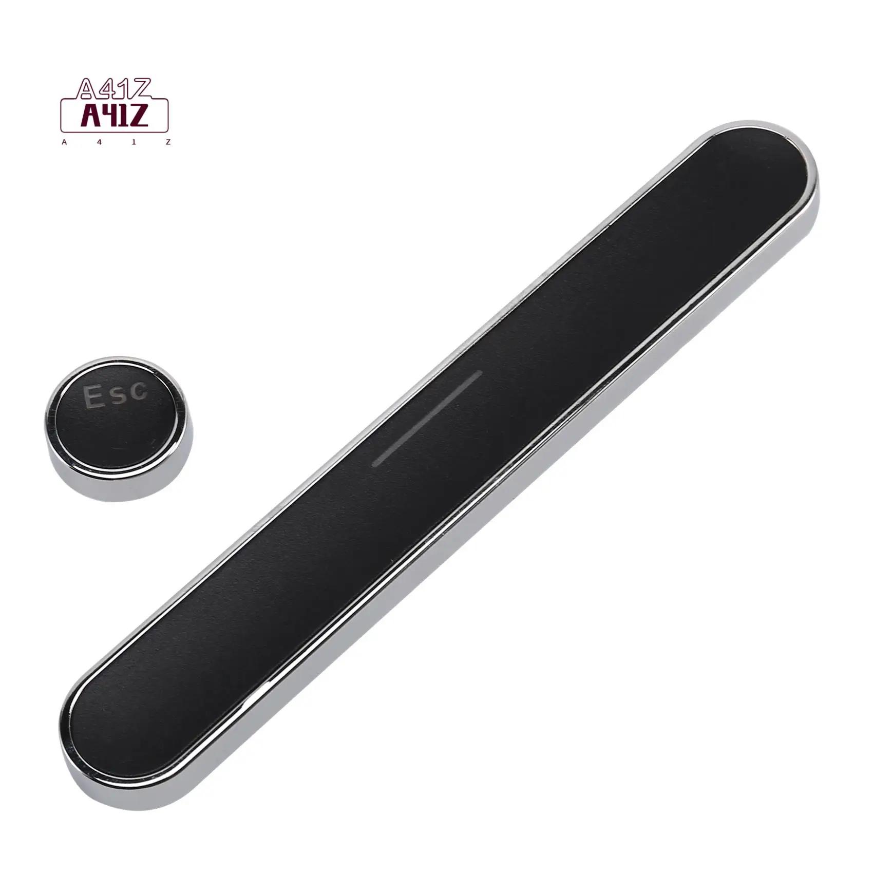A41Z-104-Key Retro Round Keycaps Double Lens DIY Typewriter Keycaps For Backlit Mechanical Keyboard Round Keycaps