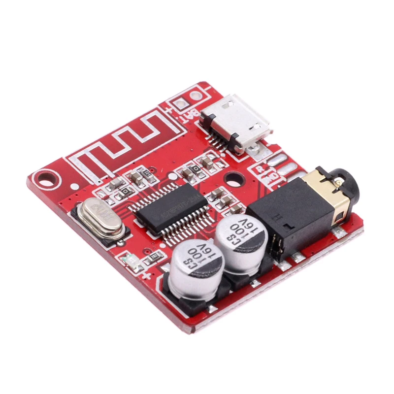 DIY Bluetooth Module Audio Receiver Board Bluetooth 5.0 MP3 Lossless Car Audio Decoder Board Wireless Stereo Music Module 3.7-5V