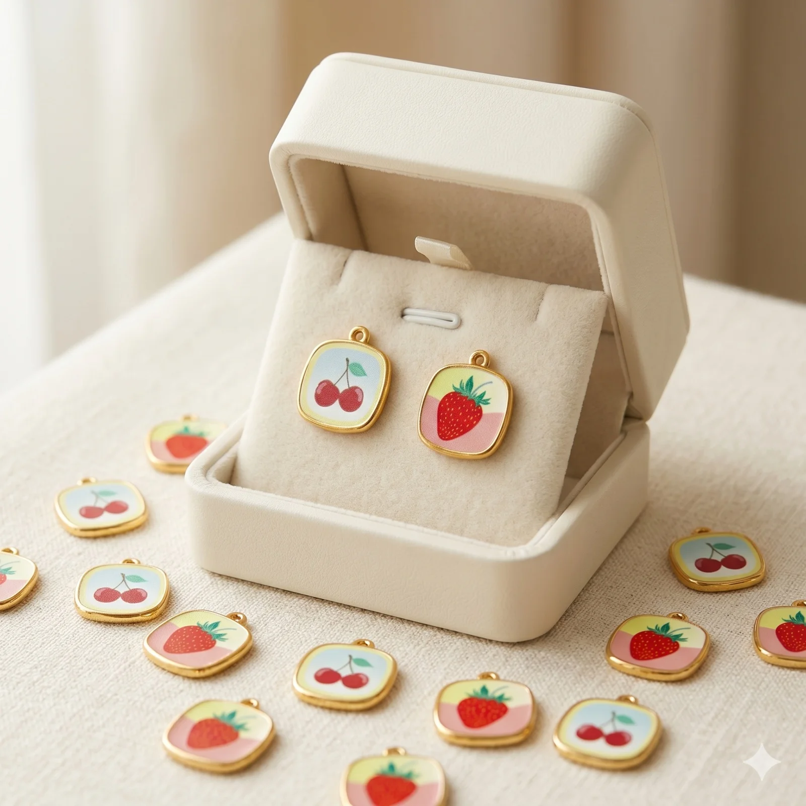 2pcs Stainless Steel Charms 18 - đánh giá và giá Foods X