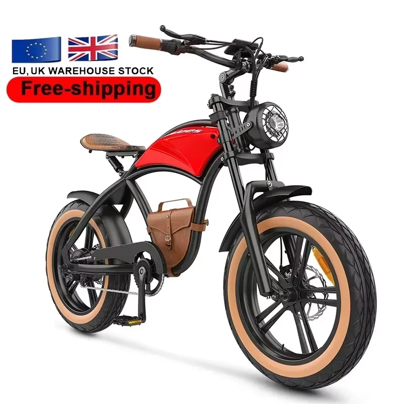 AliExpress Electric Bicycle Hidoes B10 1000W Motor 48V13AH Battery Snow E-Bike Retro Motorcycle 20*4.0 Inch Fat Tire Mountain Electric Bike