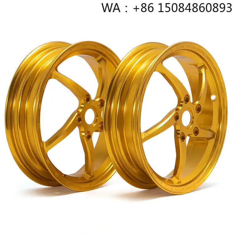 

6061-T6 aluminum alloy aerospace material, motorcycle parts, CNC Modified Scooter Casting Wheel Rims for ADV Off-road Motorcycle