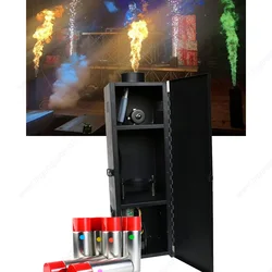 200w Flame Spraying Projector Stage Fire Effect Dmx512 Aerosol Dj Machine Party Safe Dmx Control Wedding Disco Spray Show Event