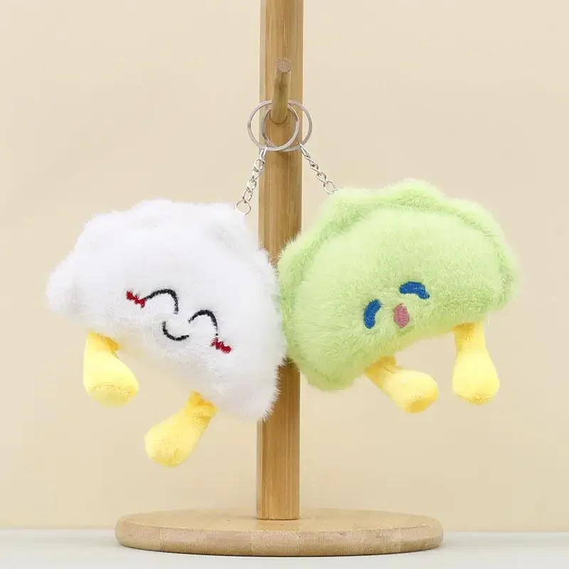 

Цельный мягкий пельмен, мультяшная кукла, игрушка, сумка, кулон, милая имитация еды, клецки, плюшевый брелок, украшение «сделай сам»