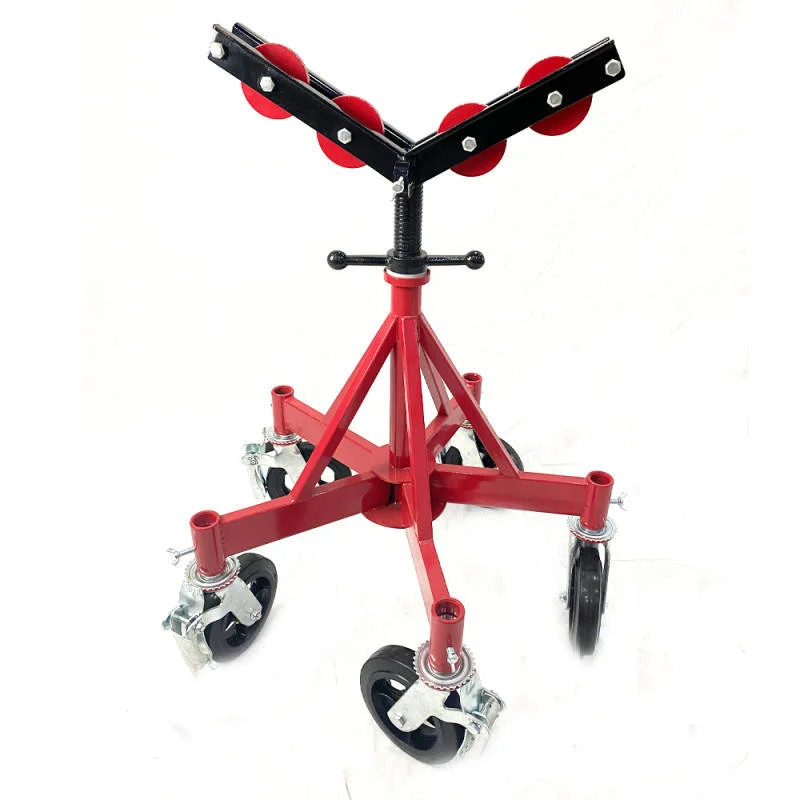 

✗For H406 Five-Wheel Roller Pipe Welding Support Frame Stand with Vise Holder%