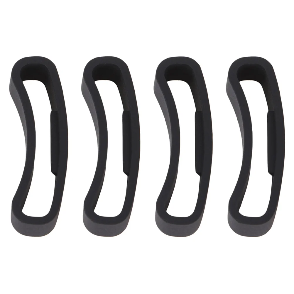 6 Pcs Strap Buckle Watch Band Fastener Ring Replacement Keeper Holder Loop Supplies Retainer