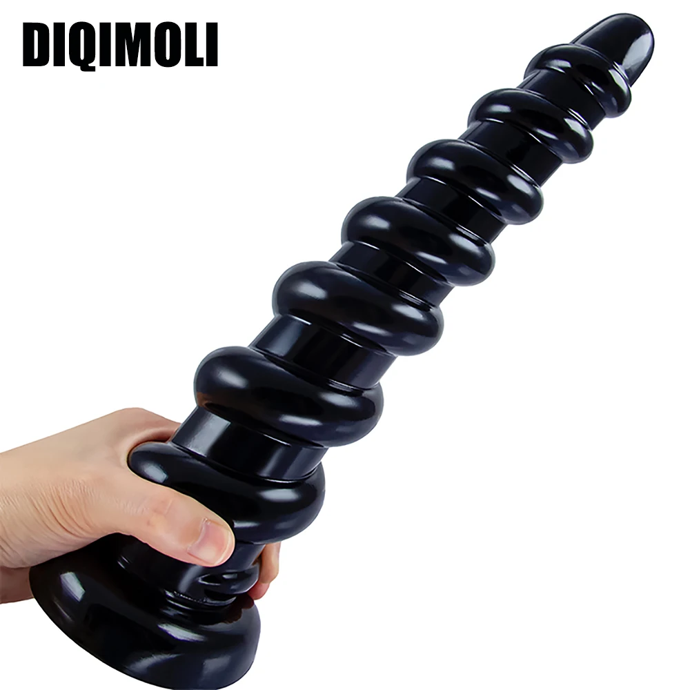 Overlength Anal Plug Dildos Stimulate Anus Vagina Long Butt Plug Masturbator Soft Penis Anal Dilator Sex Toys for Women and Men