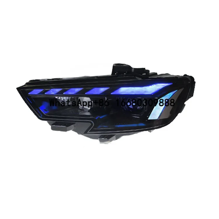 Car Accessories Front Bumper headlamp A3 2017-2020 LED Headlights Upgrading A4 Style LED Headlight for