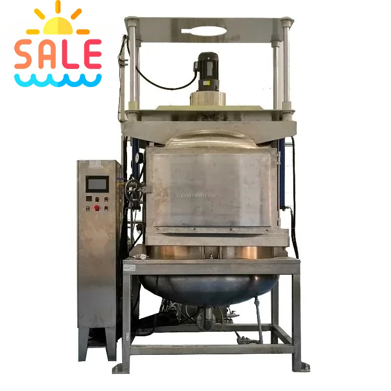 Factory Direct Vacuum Fryer Machine For Banana Potato Twisted Crisp Chips Low Temperature Processing