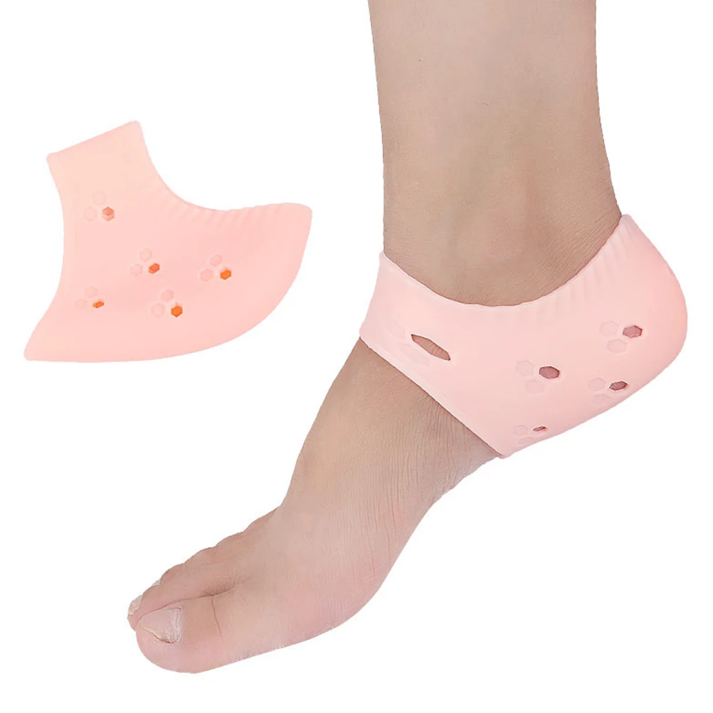 

Socks SEBS Material Moisturizing Foot Care Anti Slip Breathable Heel Sleeves Pain Relief Vibration Decompression