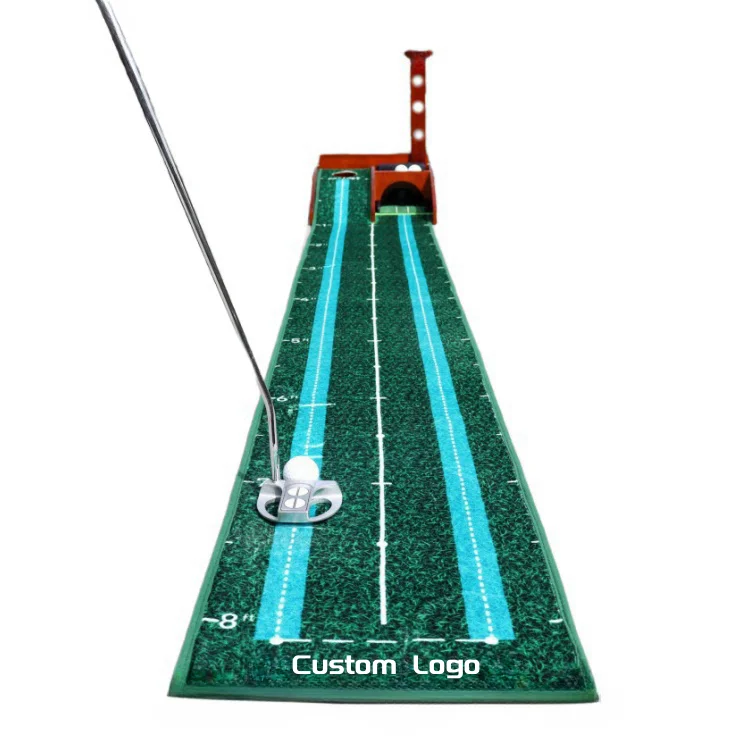 Electric Golf  High Quality Mini Golf  Green  with Velvet Putting Pad Indoor and Outdoor Practice