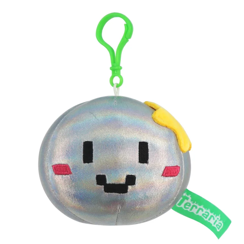 Terraria Town Slime llavero oficial mascota NPC dijes accesorio lindo colorido Slime colgante para mochila y llaves regalo