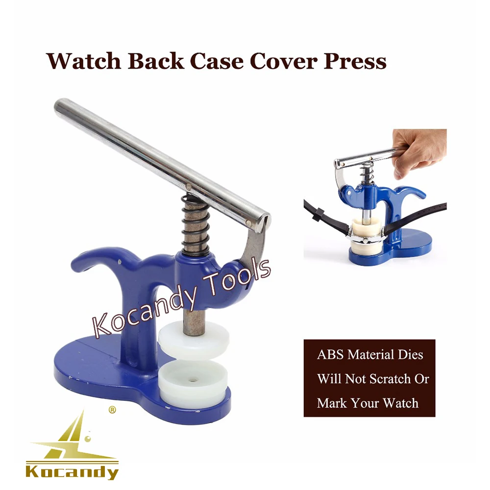 Fabulous Watch Back Closer Watchmaker Press Set Repair Tool Plastic Case Crystal Glass