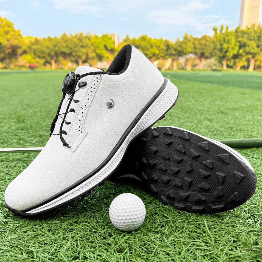 

Luxury Golf Shoes Men Professional Golfers Sneakers Outdoor Golfing Breathable Shoes Lightweight
