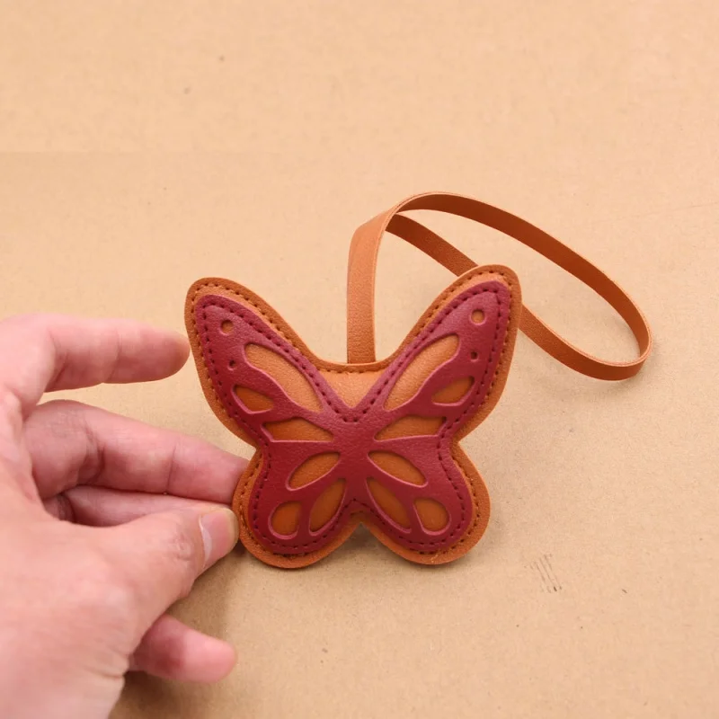 1Pc Lucky Beautiful Butterfly Handbag Pendant Ornament Charm Suitable for Backpacks Various Bag Accessories Ideal Gift for Women
