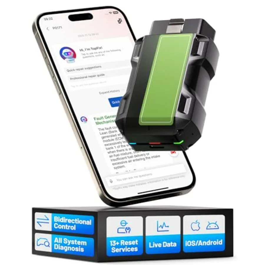 OBD2 Scanner Blueto…