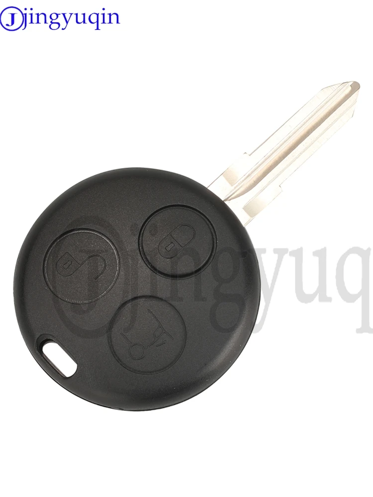 jingyuqin 433MHz 3 Buttons Remote Smart Car Key For Mercedes Benz Fortwo City Passion Pulse Roadster Replacement
