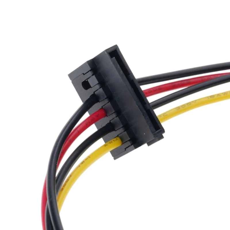 462E 4Pin To 3 Way Power Connection Cable For Desktop 6000 8000 8200 Mainboard Power Supply Easy Installs