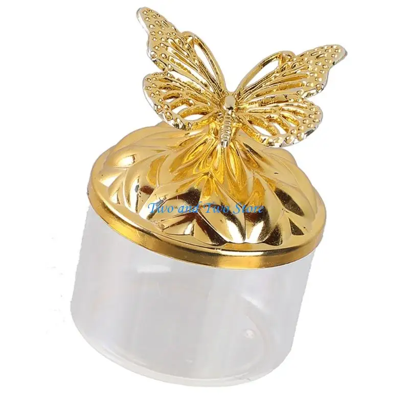 HX6F Decorative Butterfly Accent Plastic Serving Dish For Event Candy Storage Container