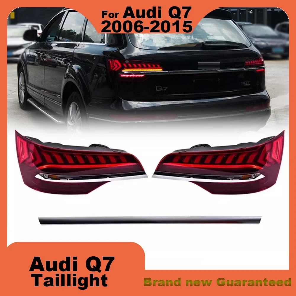 For Audi Q7 2006-2015 Taillight Modified LED   Reversing Lamp Turn Signal Brake light Daytime running light Accessories upgrad