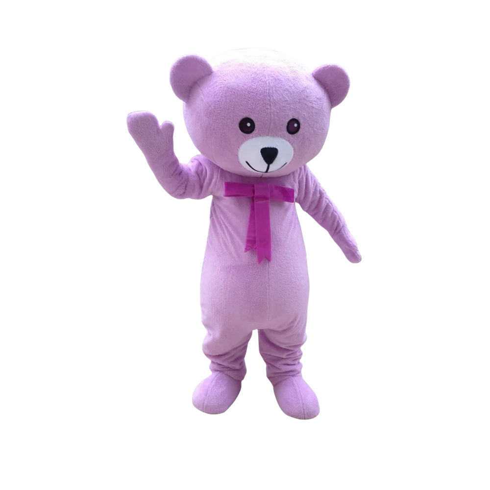 

purple teddy bear mascot costume custom fancy costume anime cosplay mascotte theme fancy dress carnival costume41894