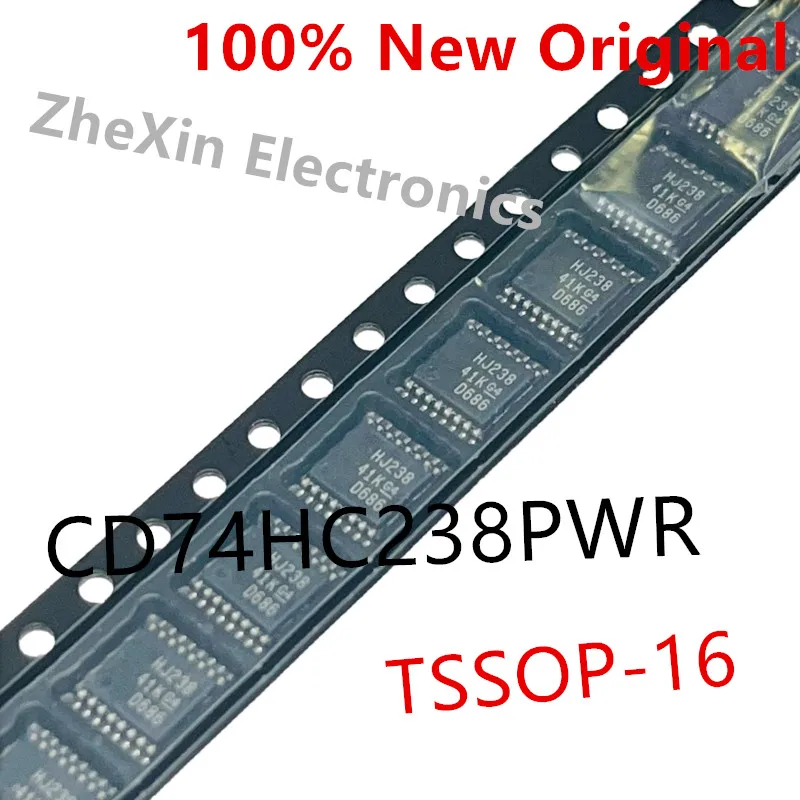 10PCS/Lot  CD74HC238PWR  HJ238 、CD74HC4060PWR  HJ4060 、CD74HC4094PWR  HJ4094 、CD74HC4538PWR  HJ4538   Analog Multiplexer Chip