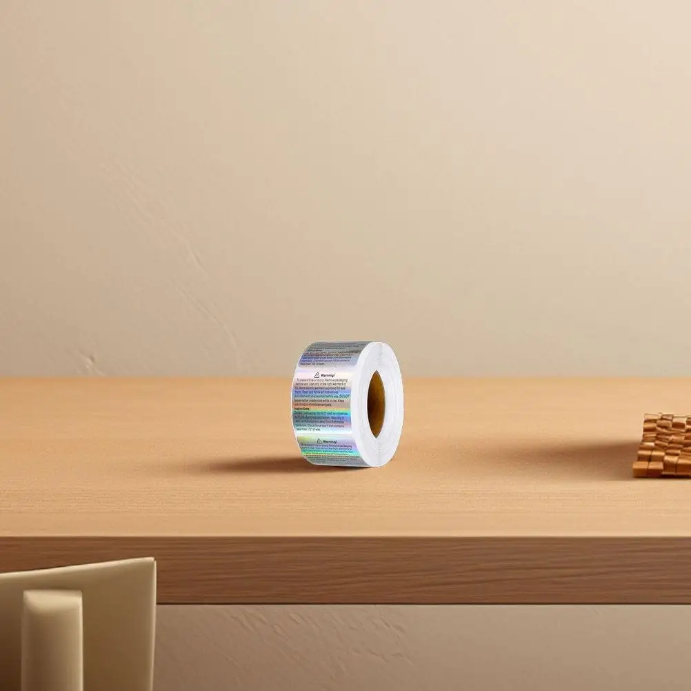 Wax Melt Warning Label Labels Sticker Canned Stickers Jars for Making Candles