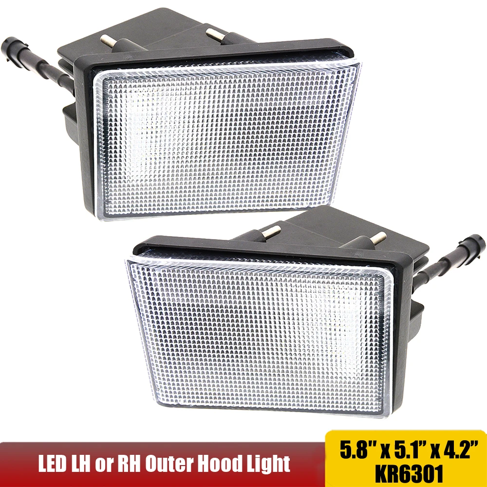 12V 24V Front Outer Hood Light For John Deere 7600, 7700, 7800, 7610, 7710, 7810+ x2Pcs/Lots RE151564