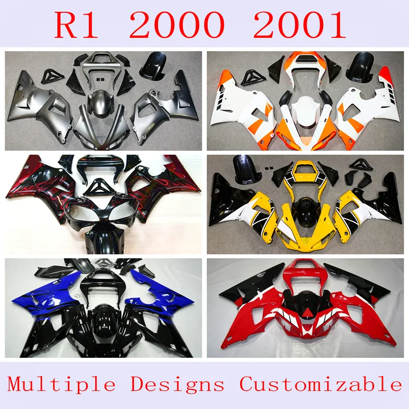 Model Kit Yamaha R1 - 4. Новый комплект дефлекторов воздуха из