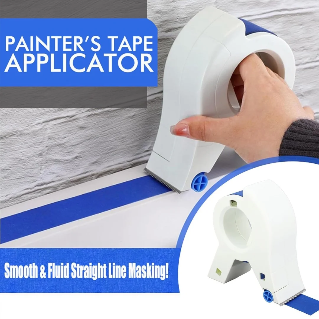 Painter Masking Tape Applicator Machine Tape to Repair and Beautify Cracks in Tiles Adhesive Tape with Tape Cutting Tool