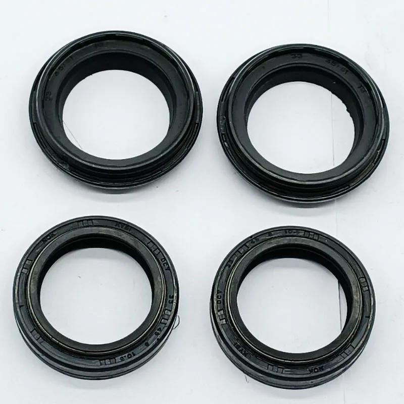 FORK DUST WIPER SEALS REBUILD KIT 4 pack for Suzuki UH125 Burgman 2007 2008 2009 2010 2011 2012 -2015/ UH200 Burgman 2007-2015