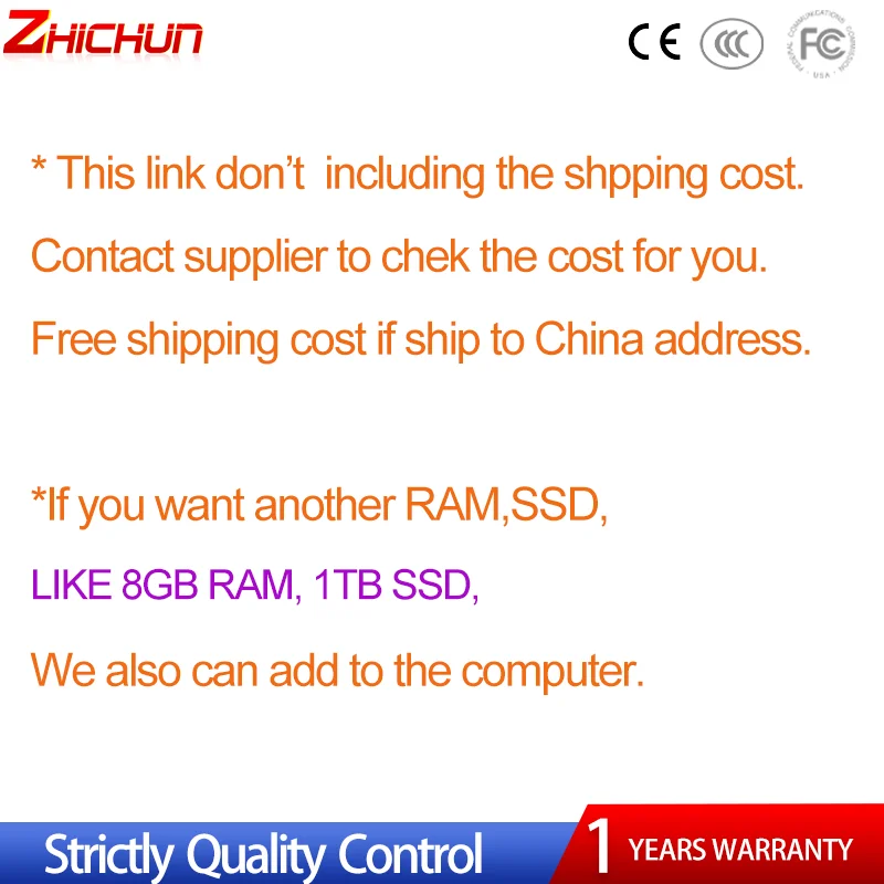 ZHICHUN 7/10/13.3/15/15.6/17/19/21.5/32 inch Computer touch screen android HMI monitor industrial panel pc with touch display