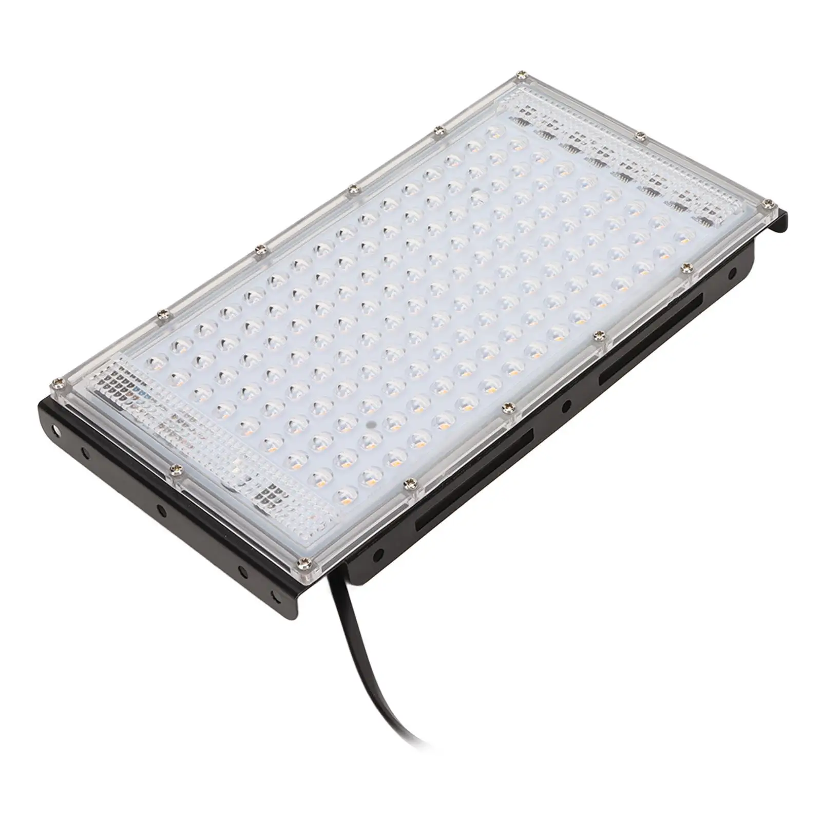 200W Waterproof LED Grow Light with 144 Beads, Energy-Saving for Indoor Plants - EU Plug 180-240V