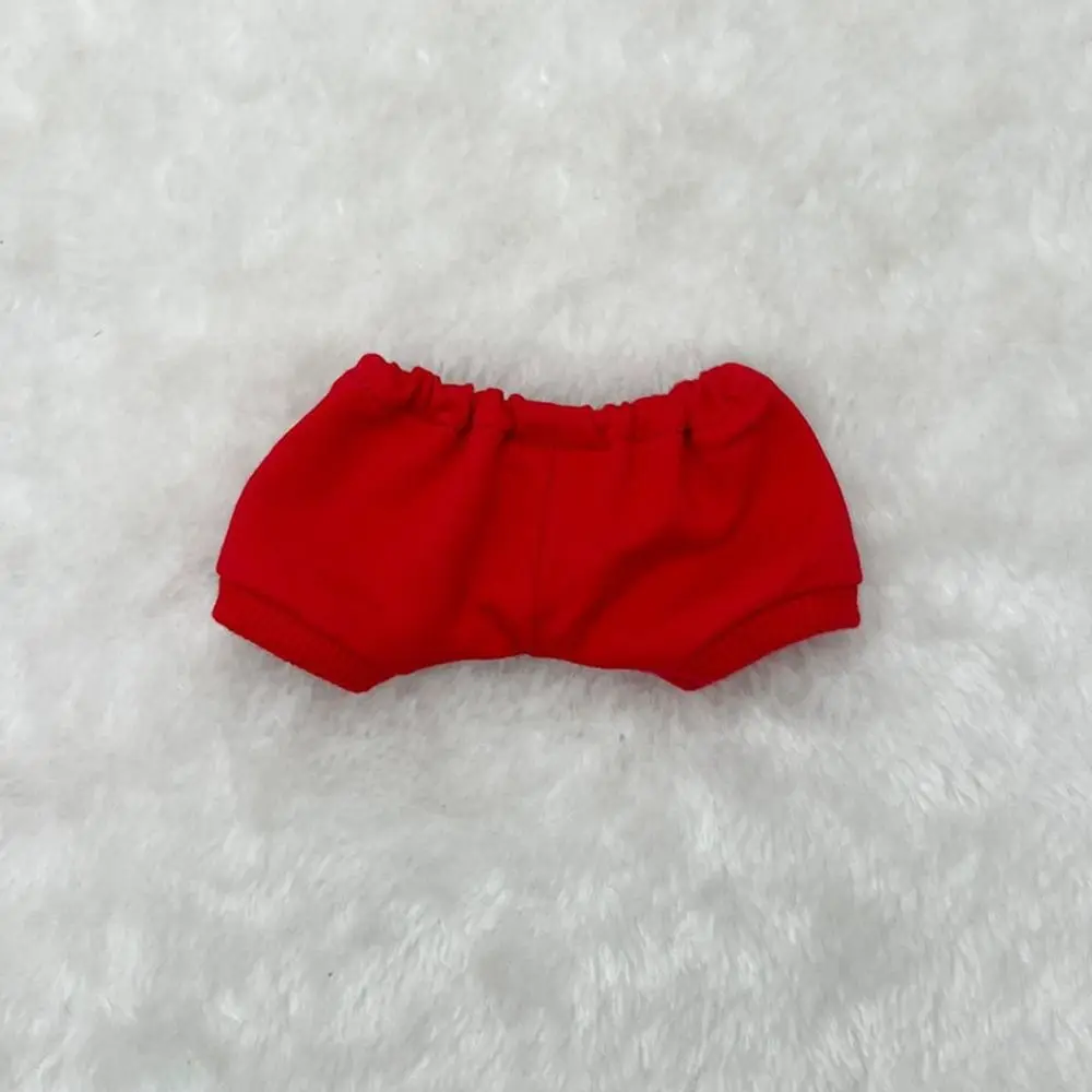 10CM Doll Pants Candy Color Casual Shorts Versatile Sport Trousers For 1/11 1/12 OB11 Dolls Wear Kids Toy Dolls Accessories