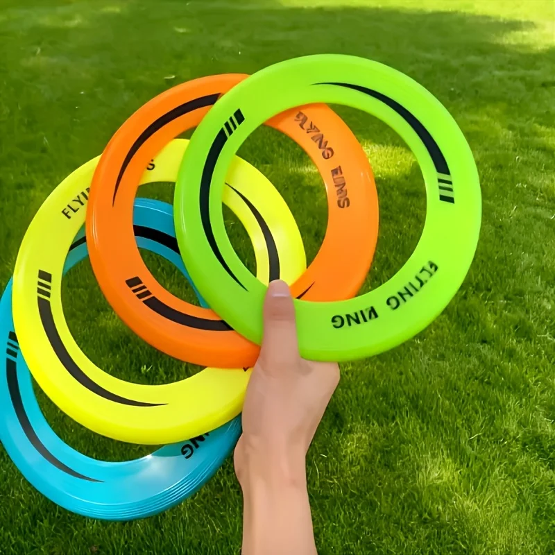 

2pcs Hollow Flying Rings - Durable Polypropylene flying disc, Portable for Outdoor Beach, Park, and Backyard Use,Family Fun
