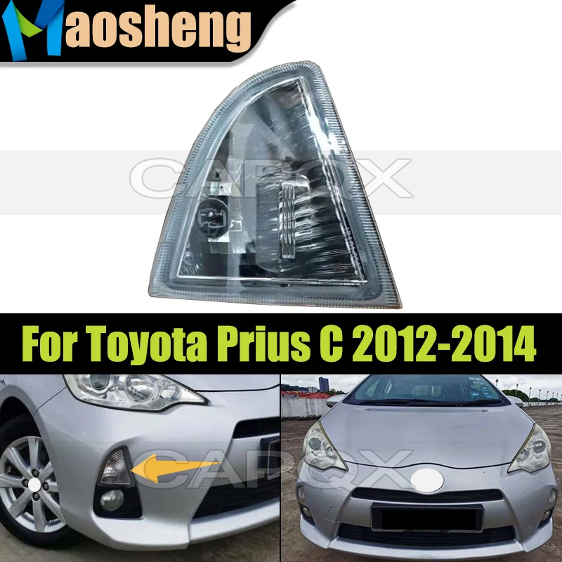 

Передняя противотуманная фара для Toyota Prius C 2012 2013 2014, противотуманная лампа, фара для вождения