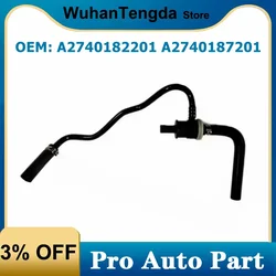 Car Engine Solenoids Breathing Vent Pipe Line for Mercedes Benz C GLC-Class W205 W253 A2740182201 A2740187201