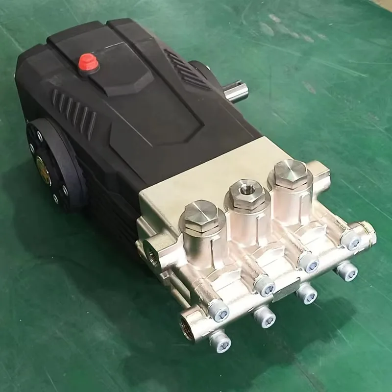 30L 500BAR Triplex Plunger Pump Water Pump for Industrial High Pressure Cleaning NICKEL Plated 2
